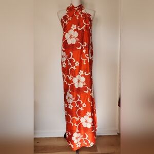 Hilo Hatties Hawaii vintage sarong made in USA 100% cotton